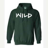 Wild — Hoodie / Forest Green