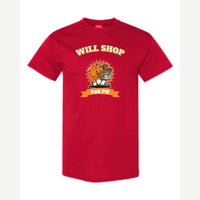 Will Shop for Pie — Classic Tee / Red