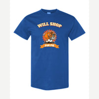Will Shop for Pie — Classic Tee / Royal