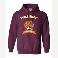 Will Shop for Pie — Hoodie / Maroon