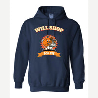 Will Shop for Pie — Hoodie / Navy