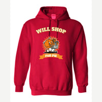 Will Shop for Pie — Hoodie / Red