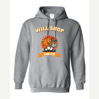 Will Shop for Pie — Hoodie / Sport Grey