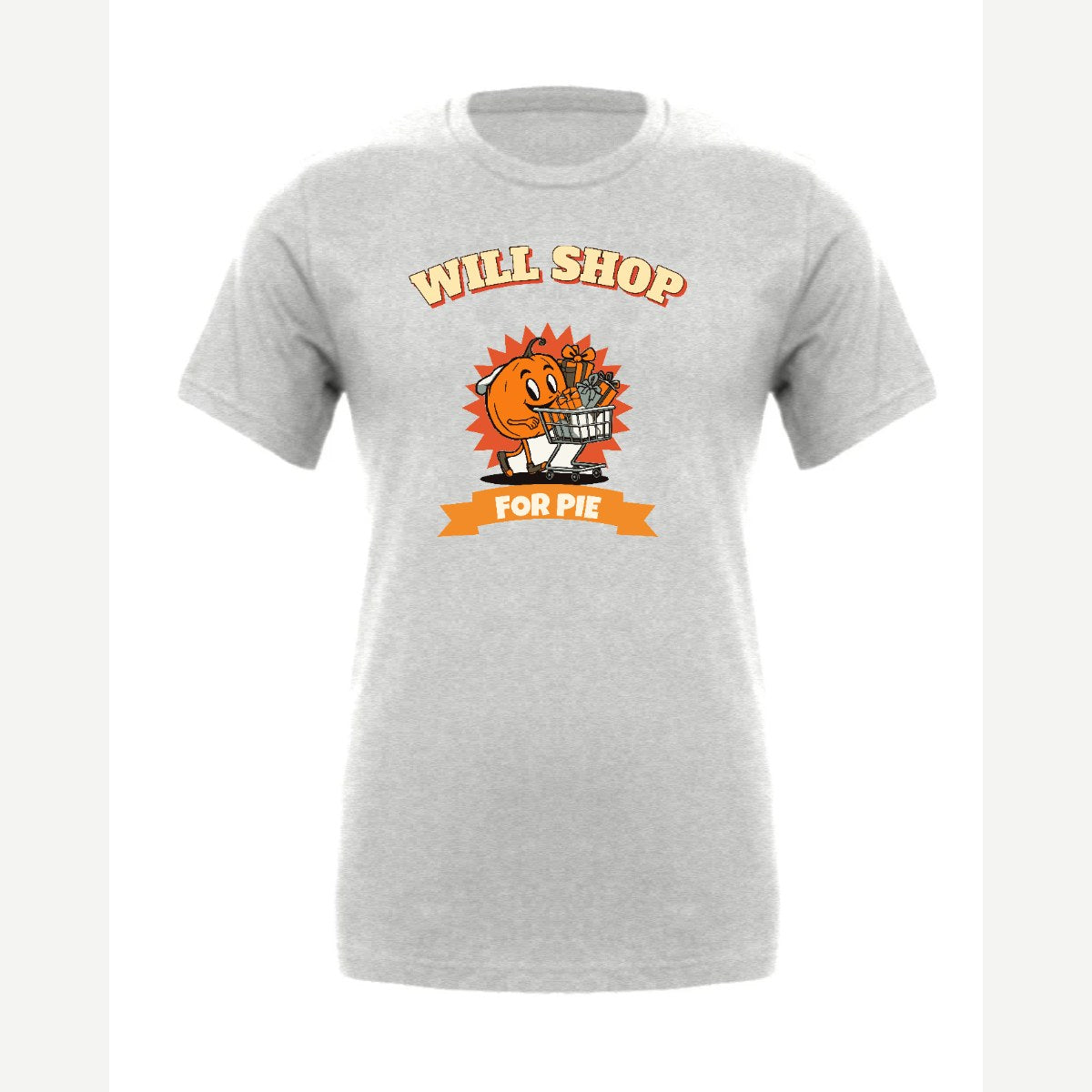 Will Shop for Pie — Premium Tee / Athletic Heather