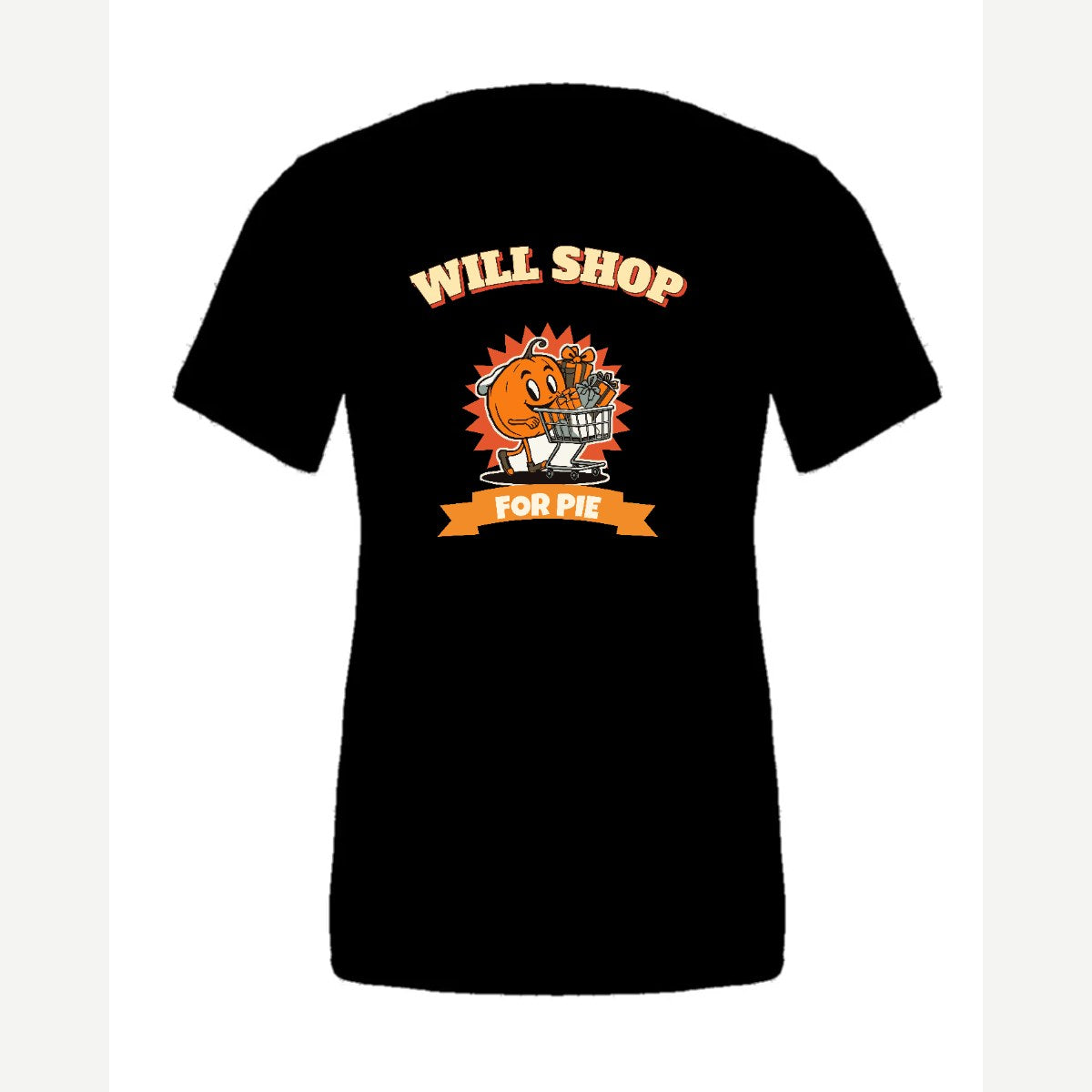 Will Shop for Pie — Premium Tee / Black