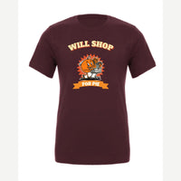 Will Shop for Pie — Premium Tee / Maroon