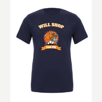 Will Shop for Pie — Premium Tee / Navy