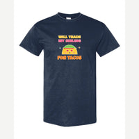 Will Trade My Sibling for Tacos — Classic Tee / Navy