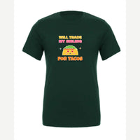 Will Trade My Sibling for Tacos — Premium Tee / Forest