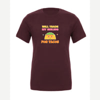 Will Trade My Sibling for Tacos — Premium Tee / Maroon