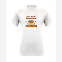 Will Trade My Sibling for Tacos — Premium Tee / White
