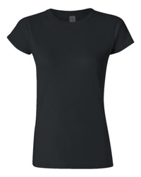 Women's Classic Custom T-Shirt (Gildan 64000L) - Black