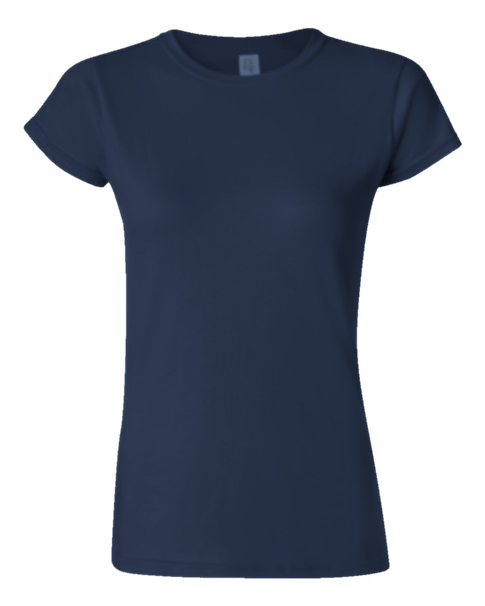 Women's Classic Custom T-Shirt (Gildan 64000L) - Navy