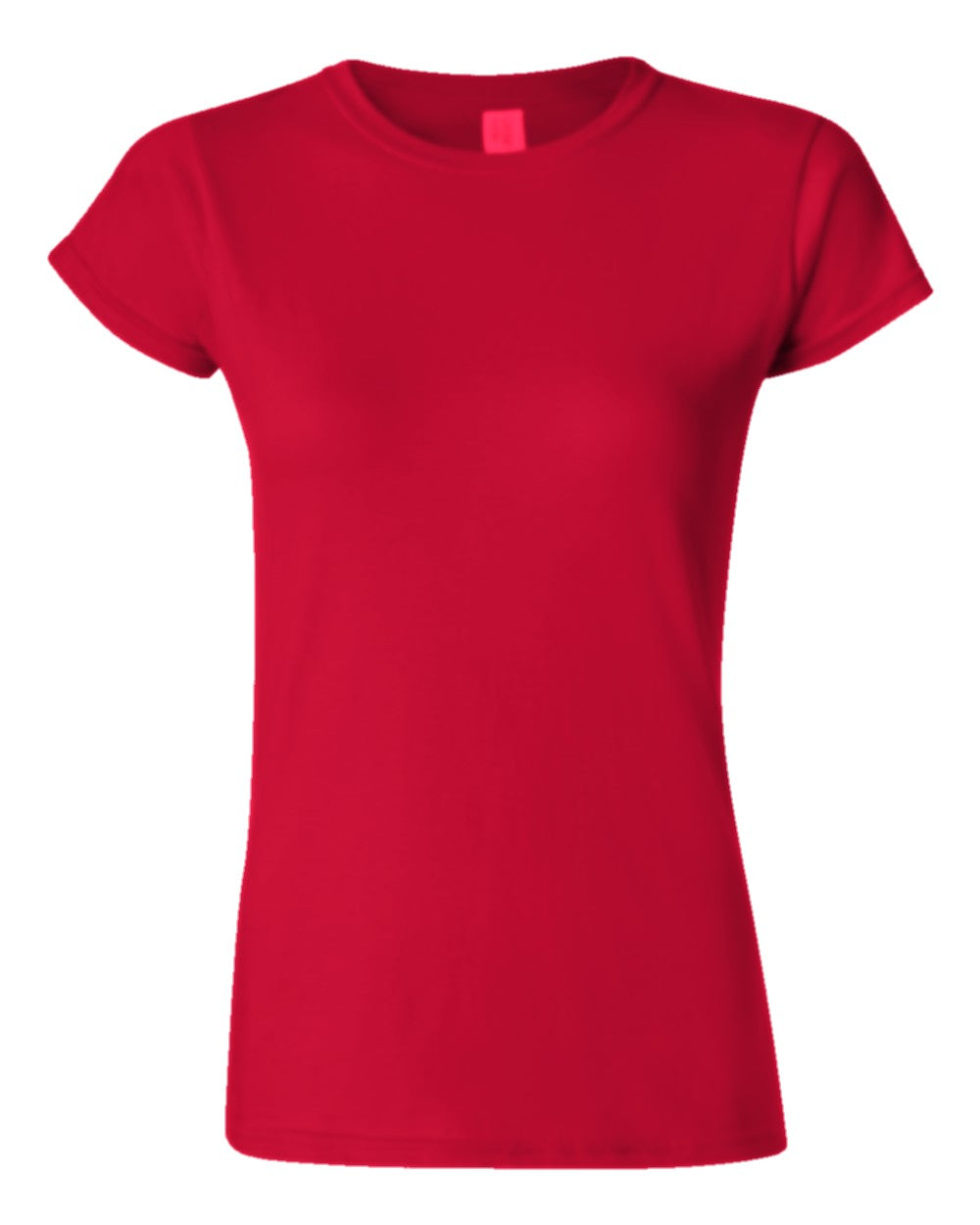 Women's Classic Custom T-Shirt (Gildan 64000L) - Red