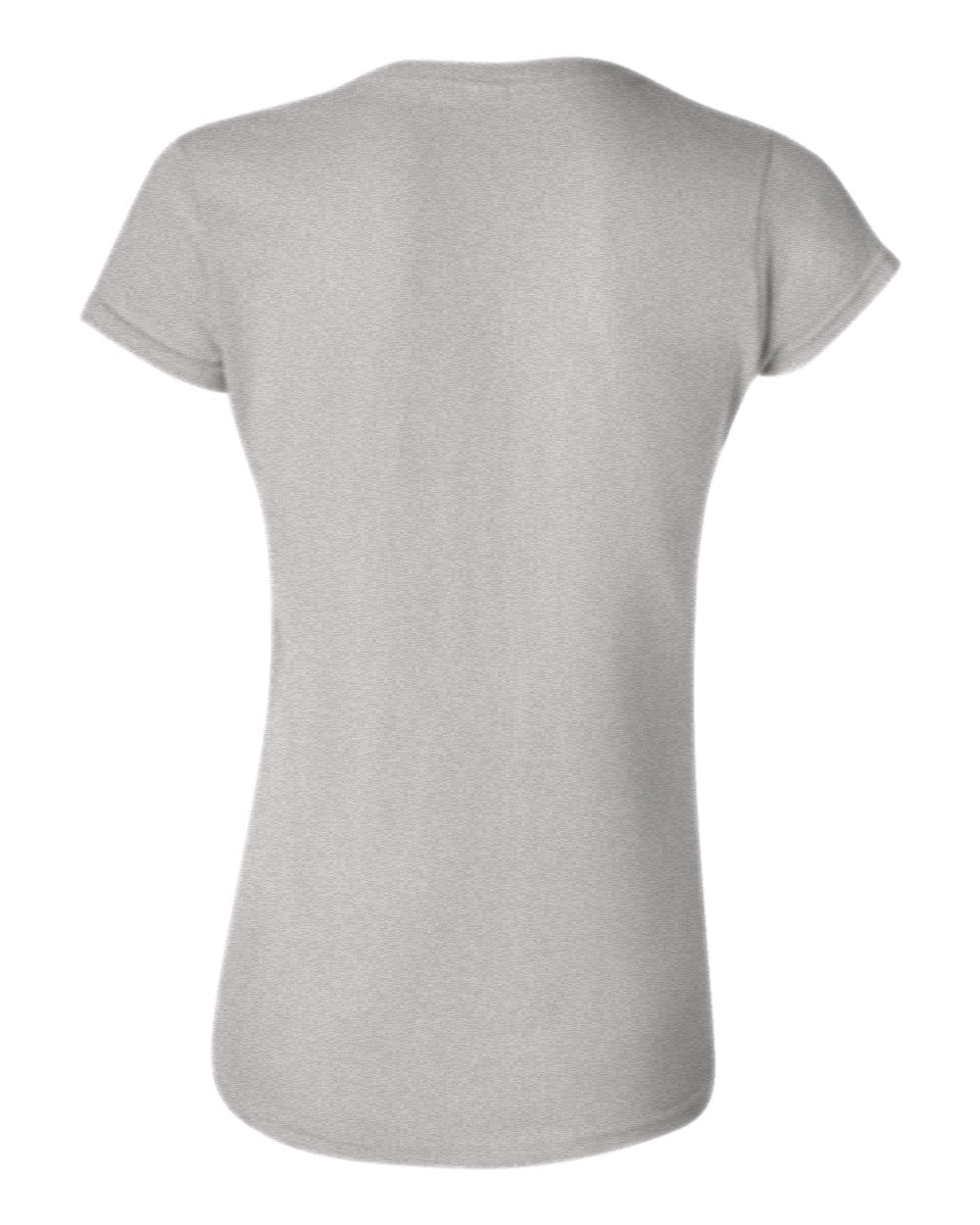 Women's Classic Custom T-Shirt (Gildan 64000L) - RS Sport Grey (back)