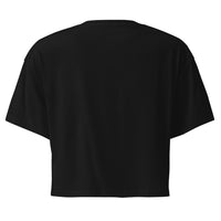 Women's Custom Crop Top (AS Colour 4062) - Black (back)