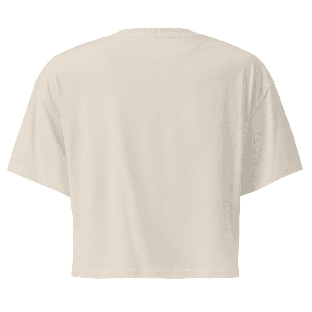 Women's Custom Crop Top (AS Colour 4062) - Bone (back)