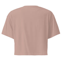 Women's Custom Crop Top (AS Colour 4062) - Hazy Pink (back)