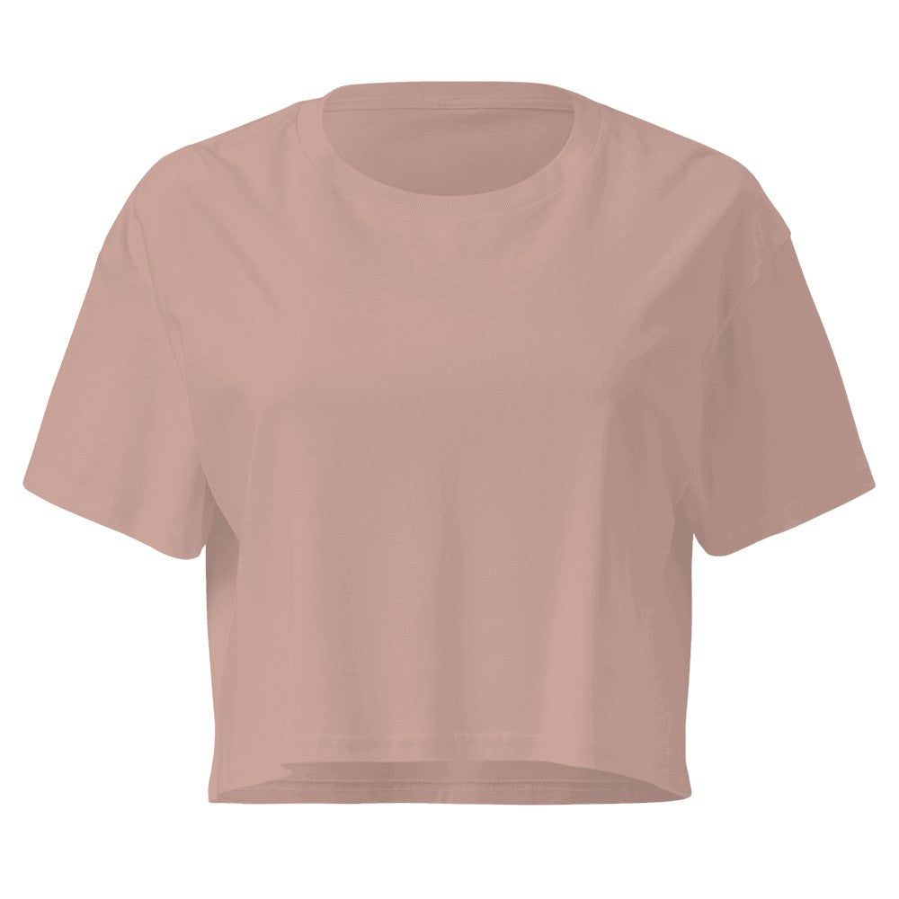Women's Custom Crop Top (AS Colour 4062) - Hazy Pink