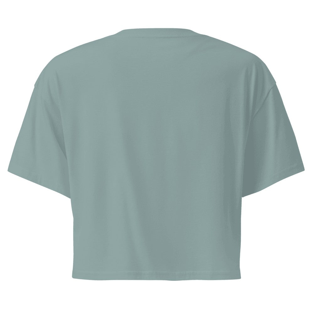 Women's Custom Crop Top (AS Colour 4062) - Mineral (back)