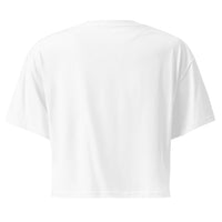 Women's Custom Crop Top (AS Colour 4062) - White (back)
