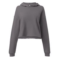 Women's Custom Cropped Hoodie (Bella+Canvas 7502) - Storm