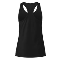 Women's Custom Racerback Tank (Next Level 1533) - Black (back)