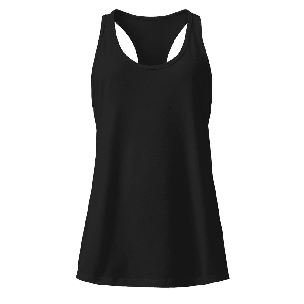 Women's Custom Racerback Tank (Next Level 1533) - Black