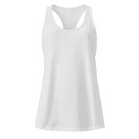 Women's Custom Racerback Tank (Next Level 1533) - Heather Gray