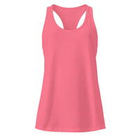 Women's Custom Racerback Tank (Next Level 1533) - Hot Pink