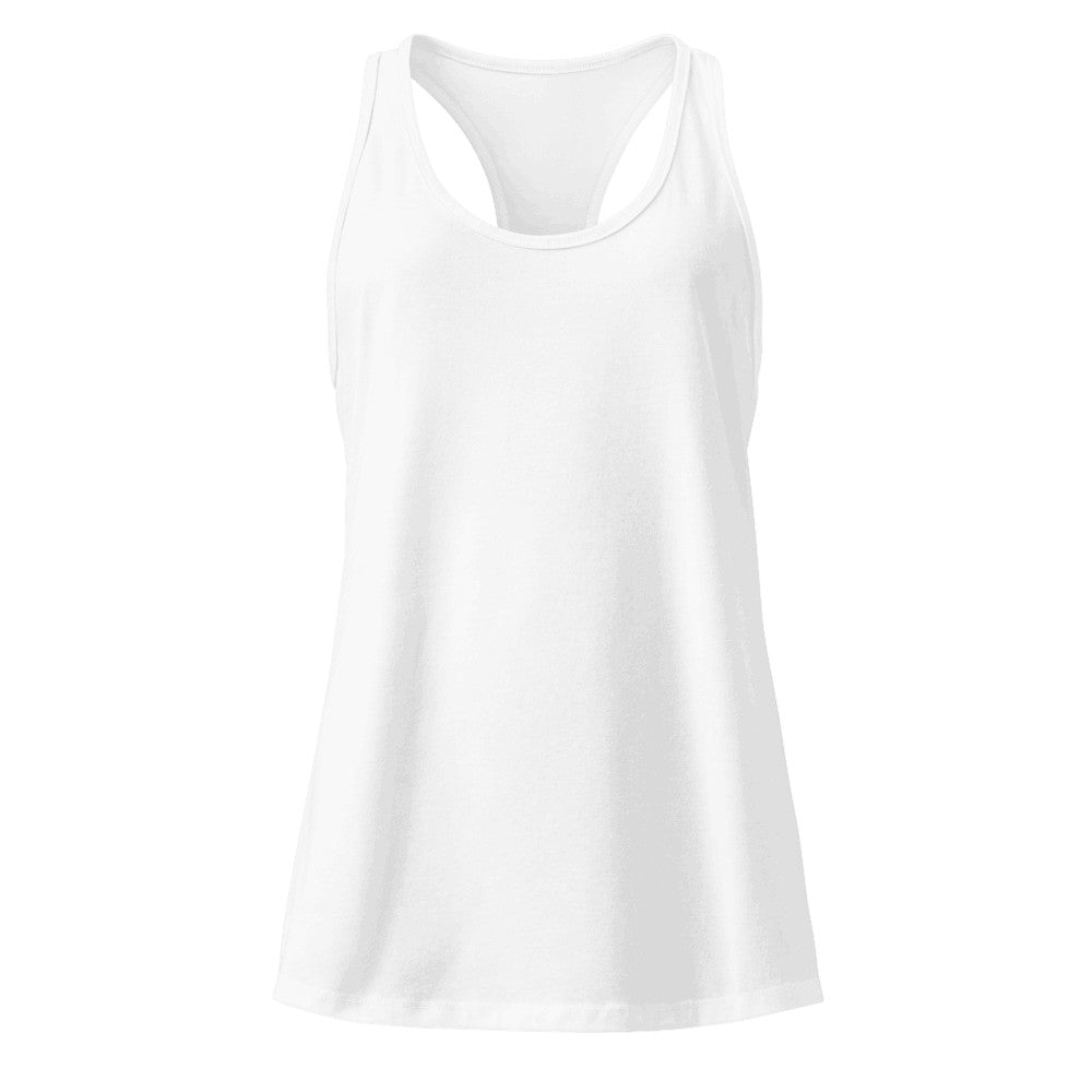 Women's Custom Racerback Tank (Next Level 1533) - White