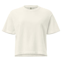 Women's Heavyweight Boxy Custom T-Shirt (Comfort Colors 3023CL) - Ivory