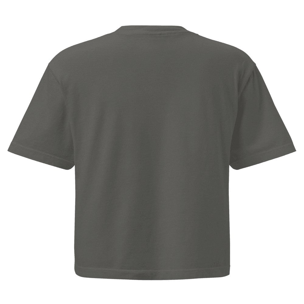 Women's Heavyweight Boxy Custom T-Shirt (Comfort Colors 3023CL) - Pepper (back)