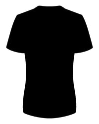 Women's Relaxed Custom T-Shirt (Bella+Canvas 6400) - Black (back)