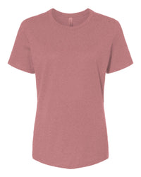 Women's Relaxed Custom T-Shirt (Bella+Canvas 6400) - Heather Mauve