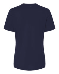 Women's Relaxed Custom T-Shirt (Bella+Canvas 6400) - Navy (back)