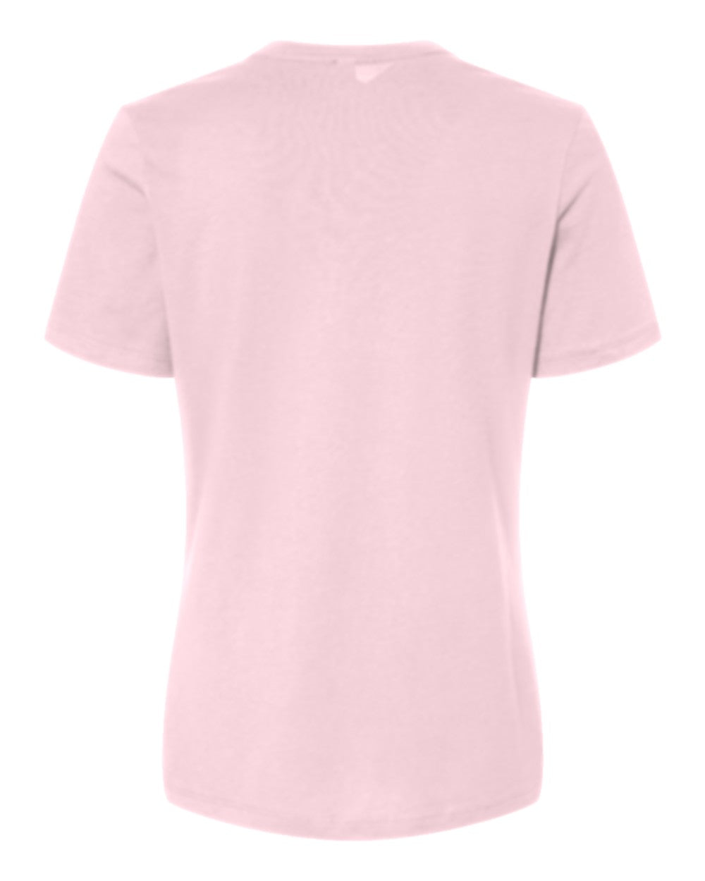 Women's Relaxed Custom T-Shirt (Bella+Canvas 6400) - Pink (back)