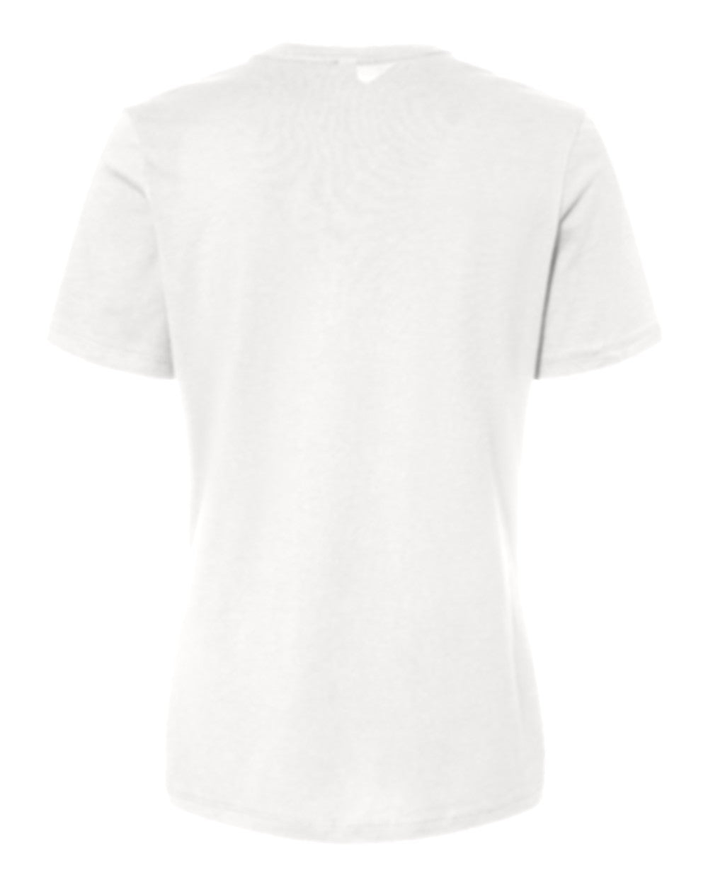 Women's Relaxed Custom T-Shirt (Bella+Canvas 6400) - White (back)