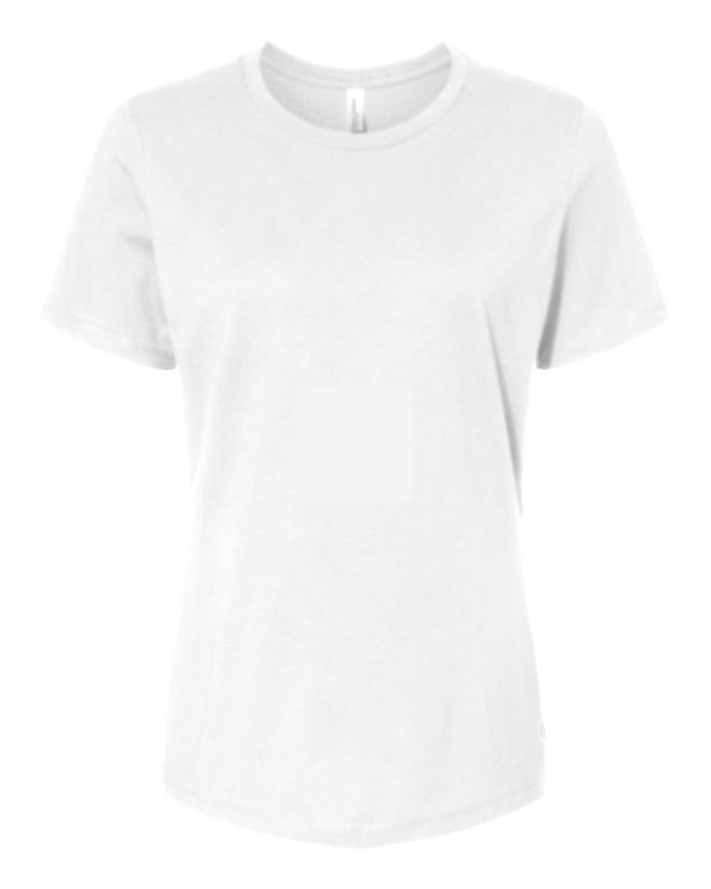 Women's Relaxed Custom T-Shirt (Bella+Canvas 6400) - White