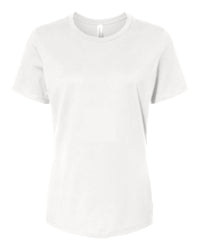 Women's Relaxed Custom T-Shirt (Bella+Canvas 6400) - White