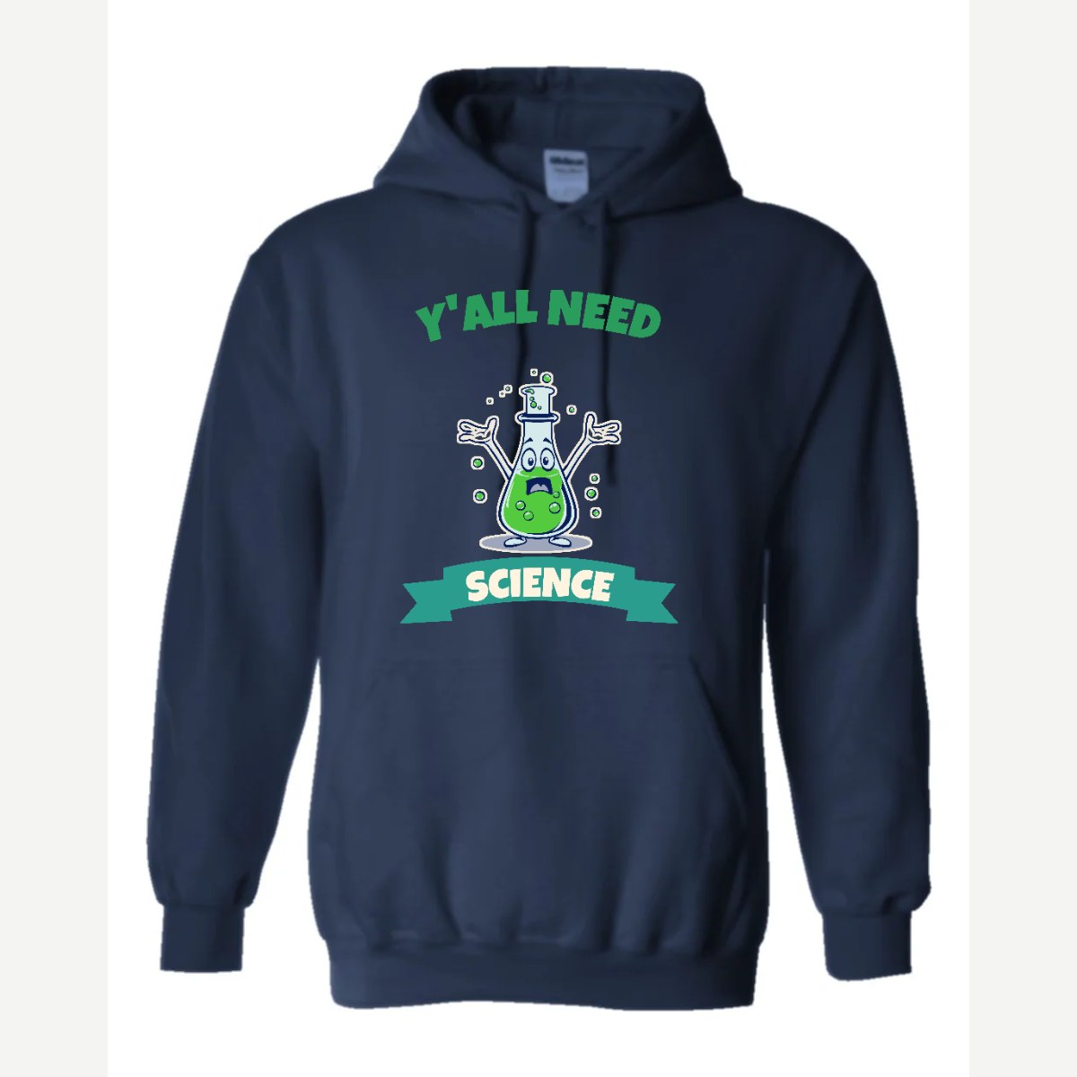 Y'all Need Science — Hoodie / Navy