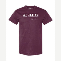 Yo Mama — Classic Tee / Maroon