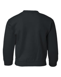 Youth Classic Custom Crewneck Sweatshirt (Gildan 18000B) - Black (back)