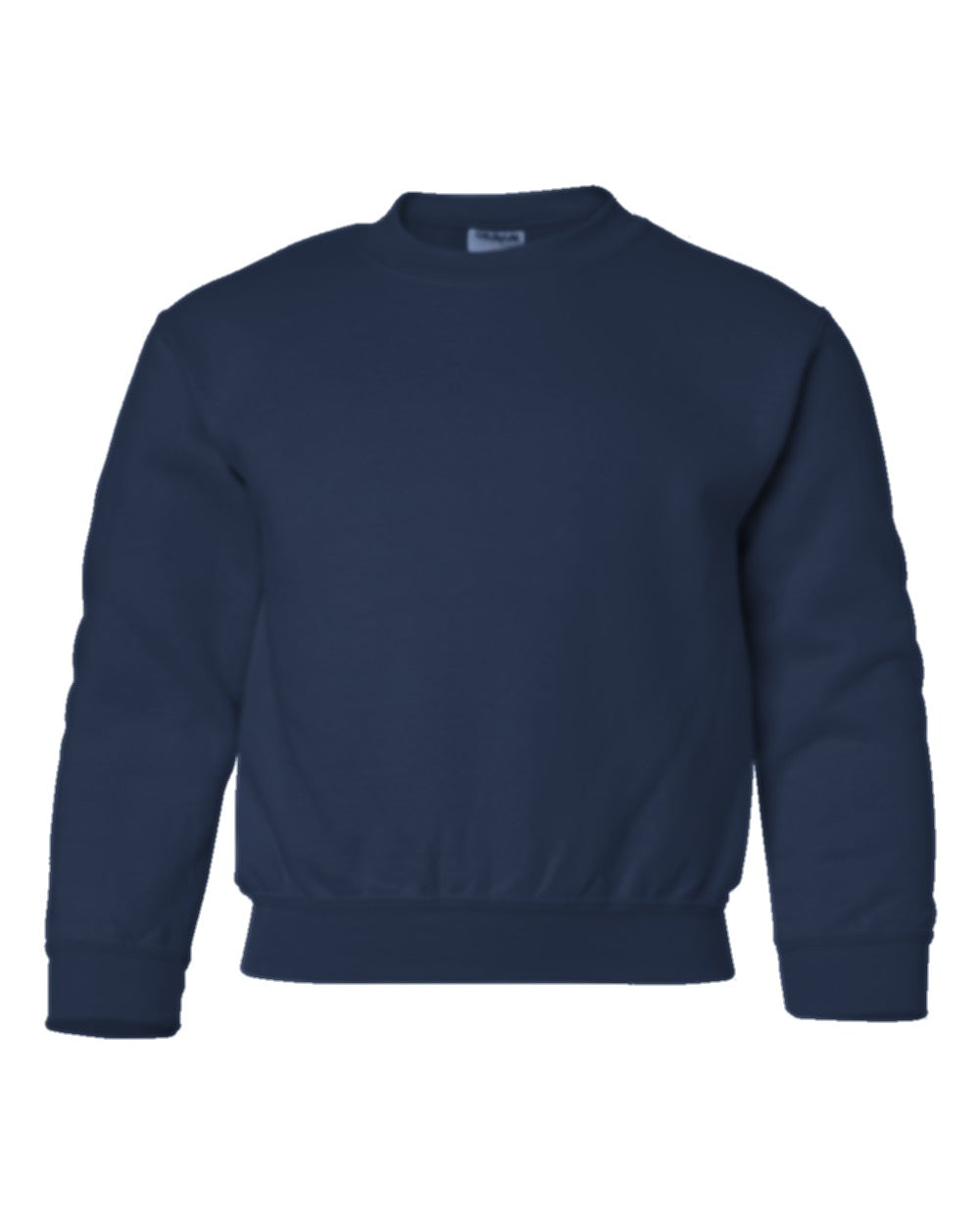 Youth Classic Custom Crewneck Sweatshirt (Gildan 18000B) - Navy
