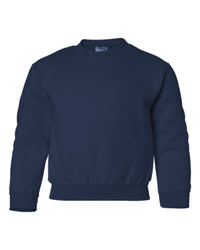 Youth Classic Custom Crewneck Sweatshirt (Gildan 18000B) - Navy