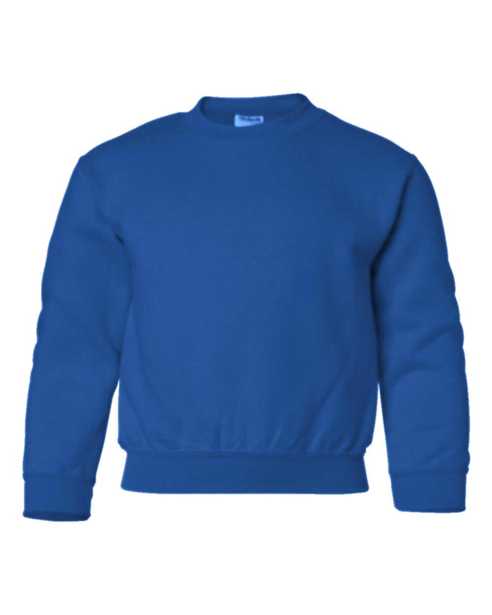Youth Classic Custom Crewneck Sweatshirt (Gildan 18000B) - Royal