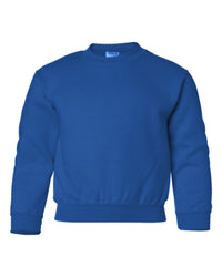 Youth Classic Custom Crewneck Sweatshirt (Gildan 18000B) - Royal
