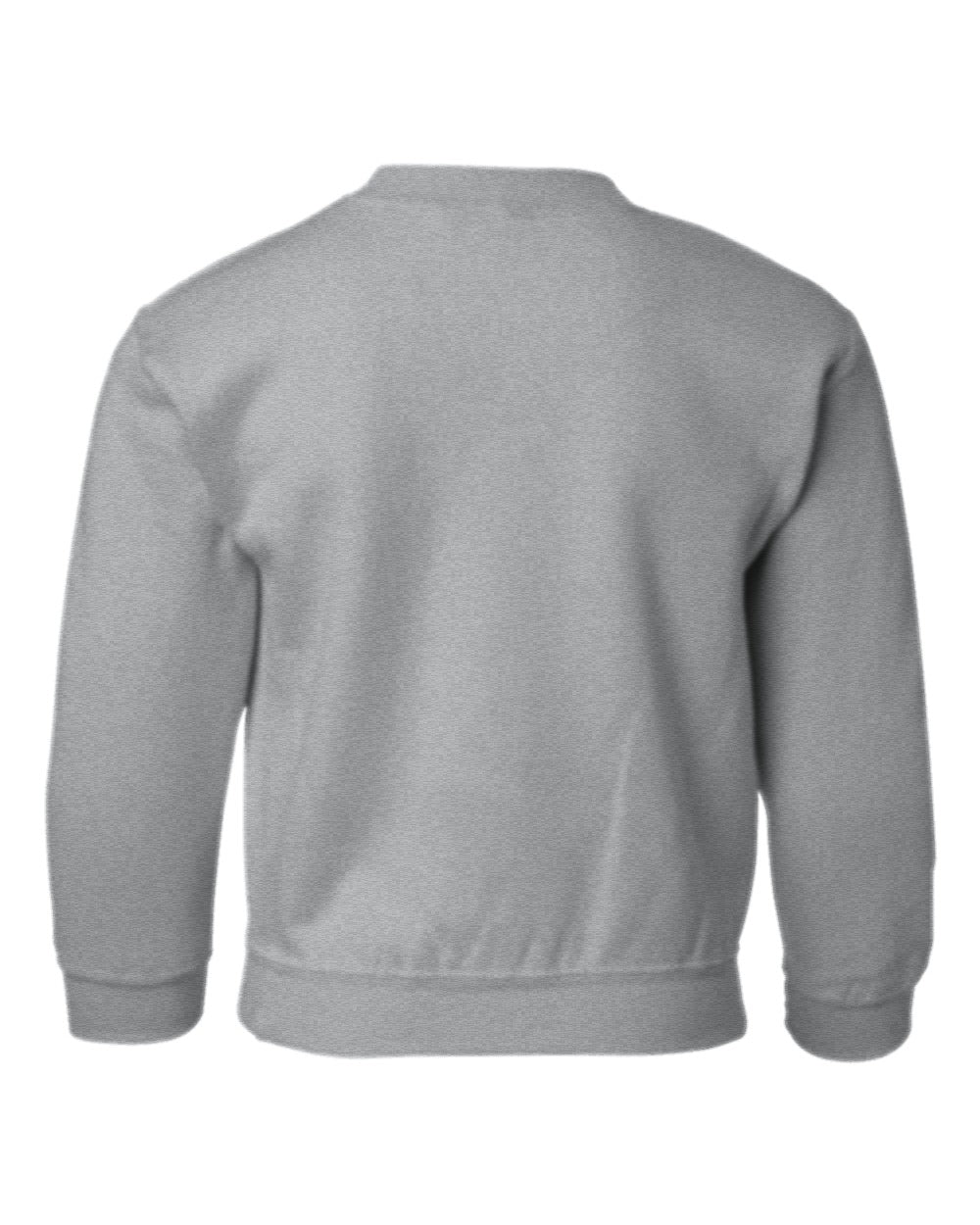 Youth Classic Custom Crewneck Sweatshirt (Gildan 18000B) - Sport Grey (back)