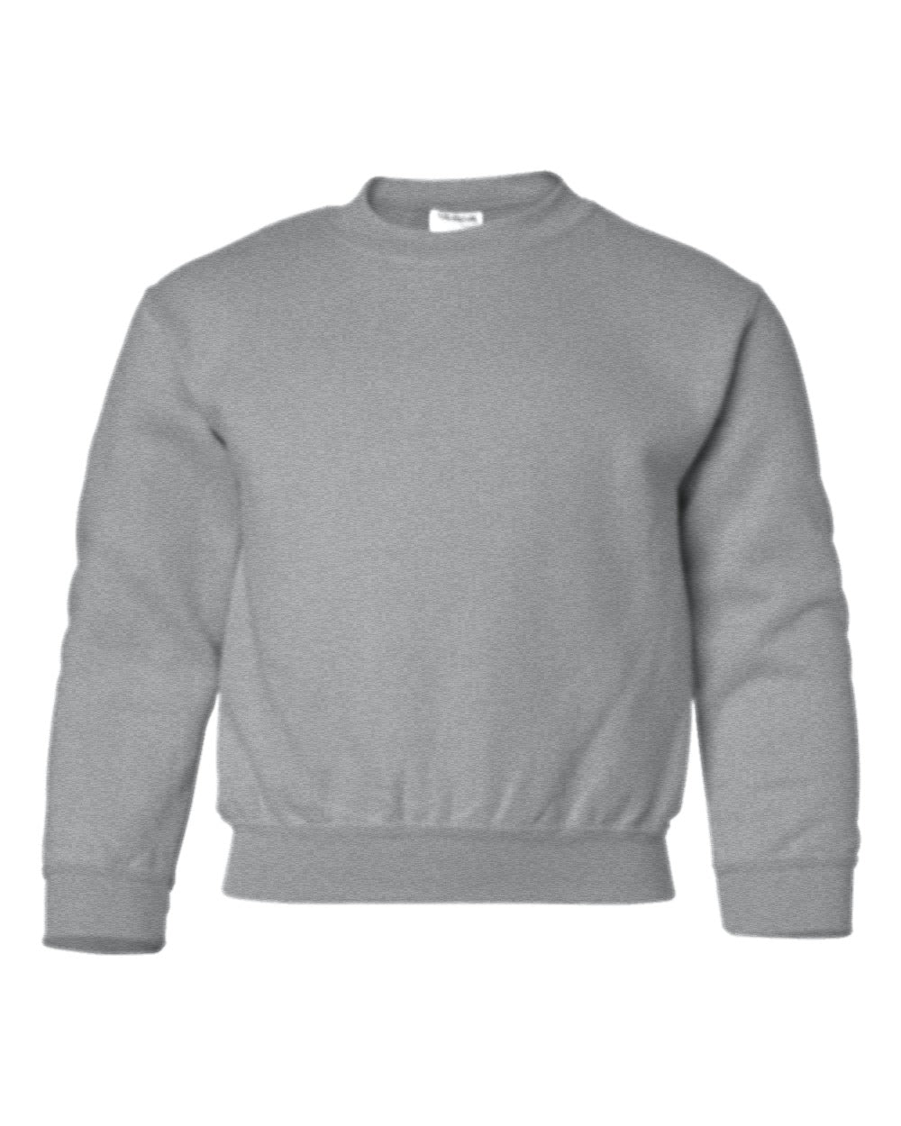 Youth Classic Custom Crewneck Sweatshirt (Gildan 18000B) - Sport Grey