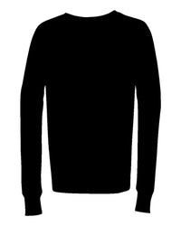 Youth Custom Long Sleeve T-Shirt (Bella+Canvas 3501Y) - Black